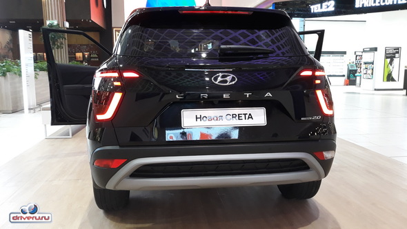 2021 Hyundai Creta сзади